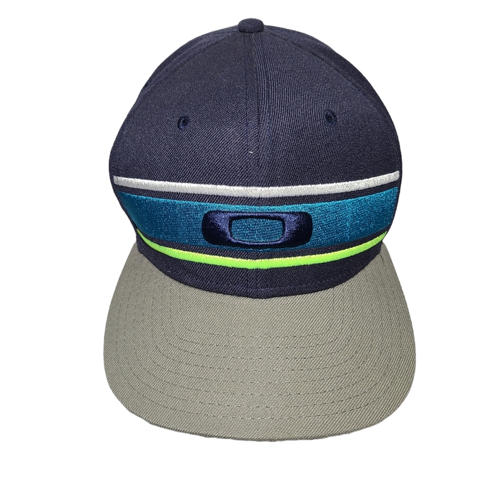 Oakley Adjustable Snapback Hat Cap Acrylic Wool Blend